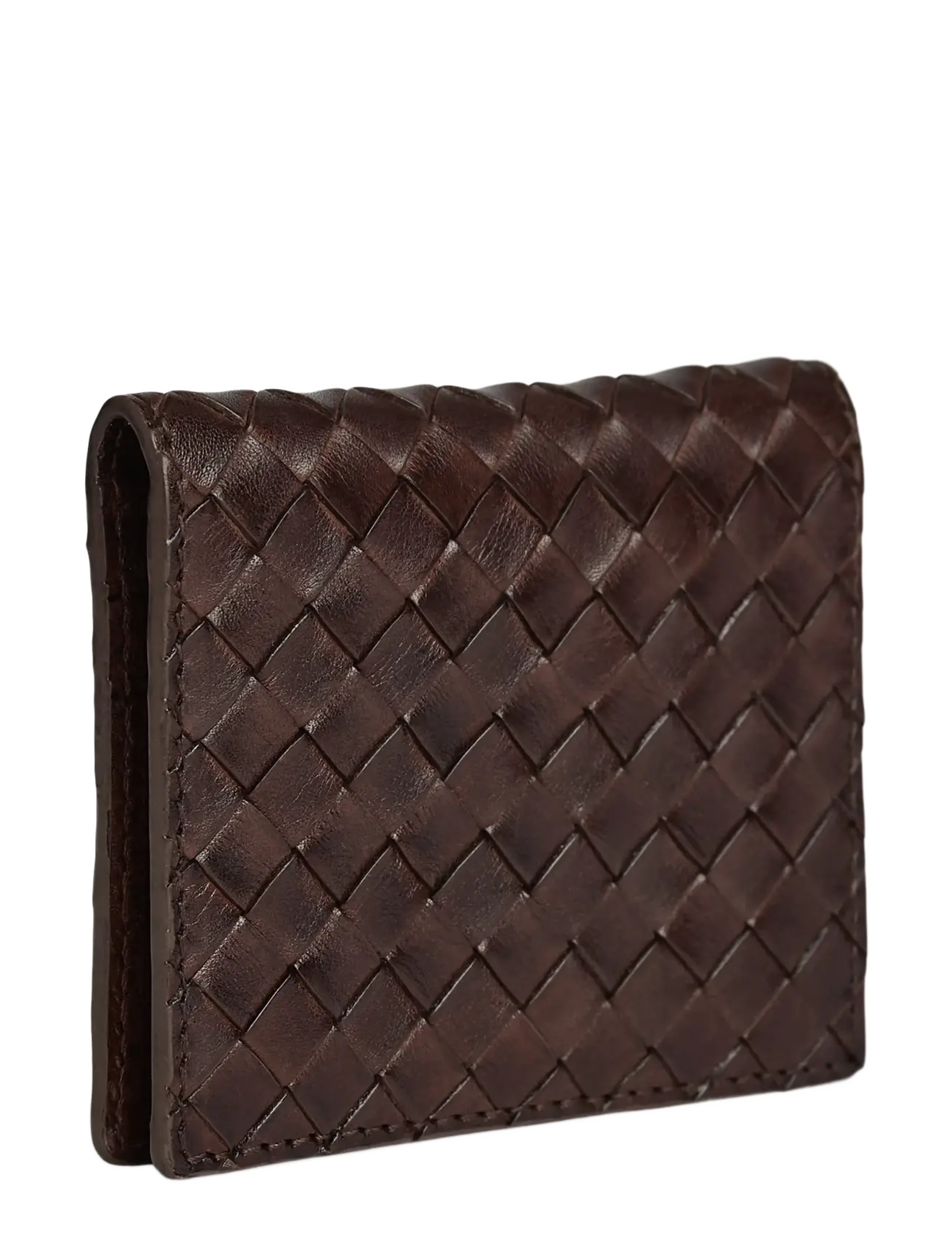 Markberg - AmeliaMBG Card Holder, Weave - dark brown - 2