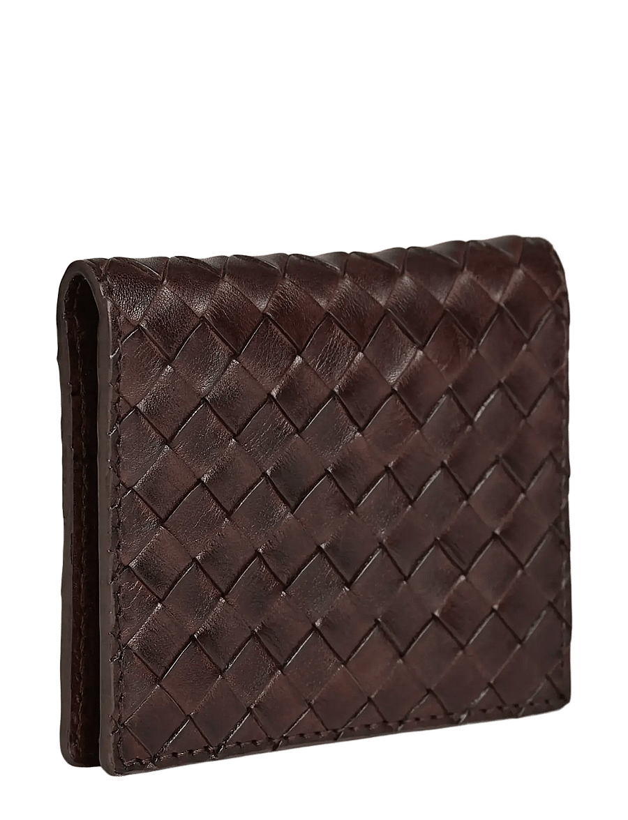 Markberg - AmeliaMBG Card Holder, Weave - kartenetuis - dark brown - 2