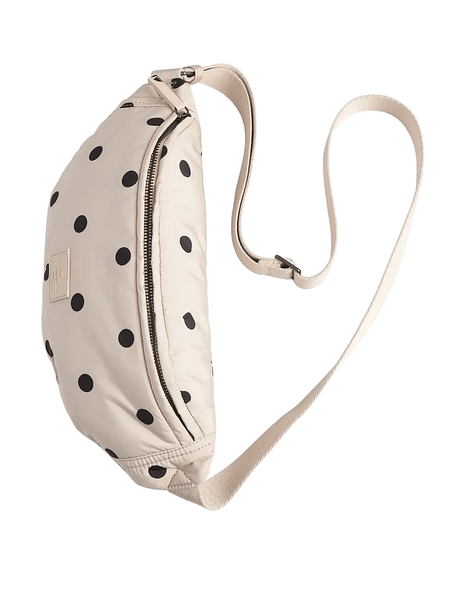 Markberg - HazeMBG Bum Bag, Recycled - mode trends - polka dot, creme - 2