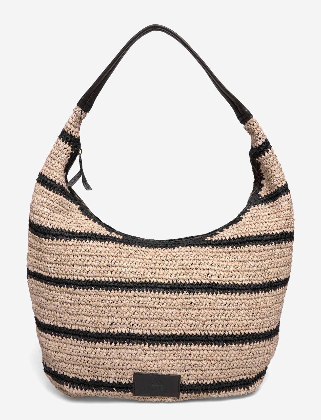 Markberg - SoleaMBG Bag, Raffia - moetrendid - natural/black mix w/black - 1