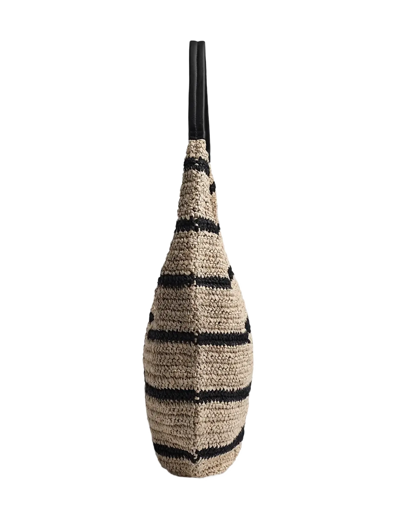 Markberg - SoleaMBG Bag, Raffia - modetrender - natural/black mix w/black - 4