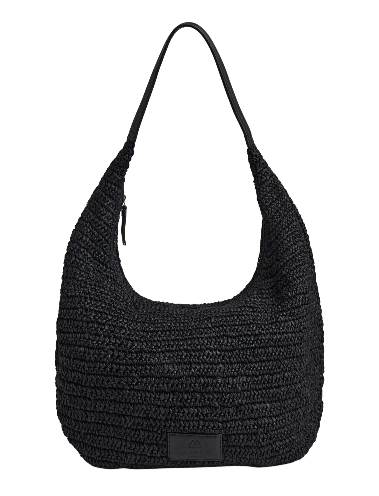 Markberg SoleaMBG Bag, Raffia - Skuldertasker - BLACK W/BLACK / black