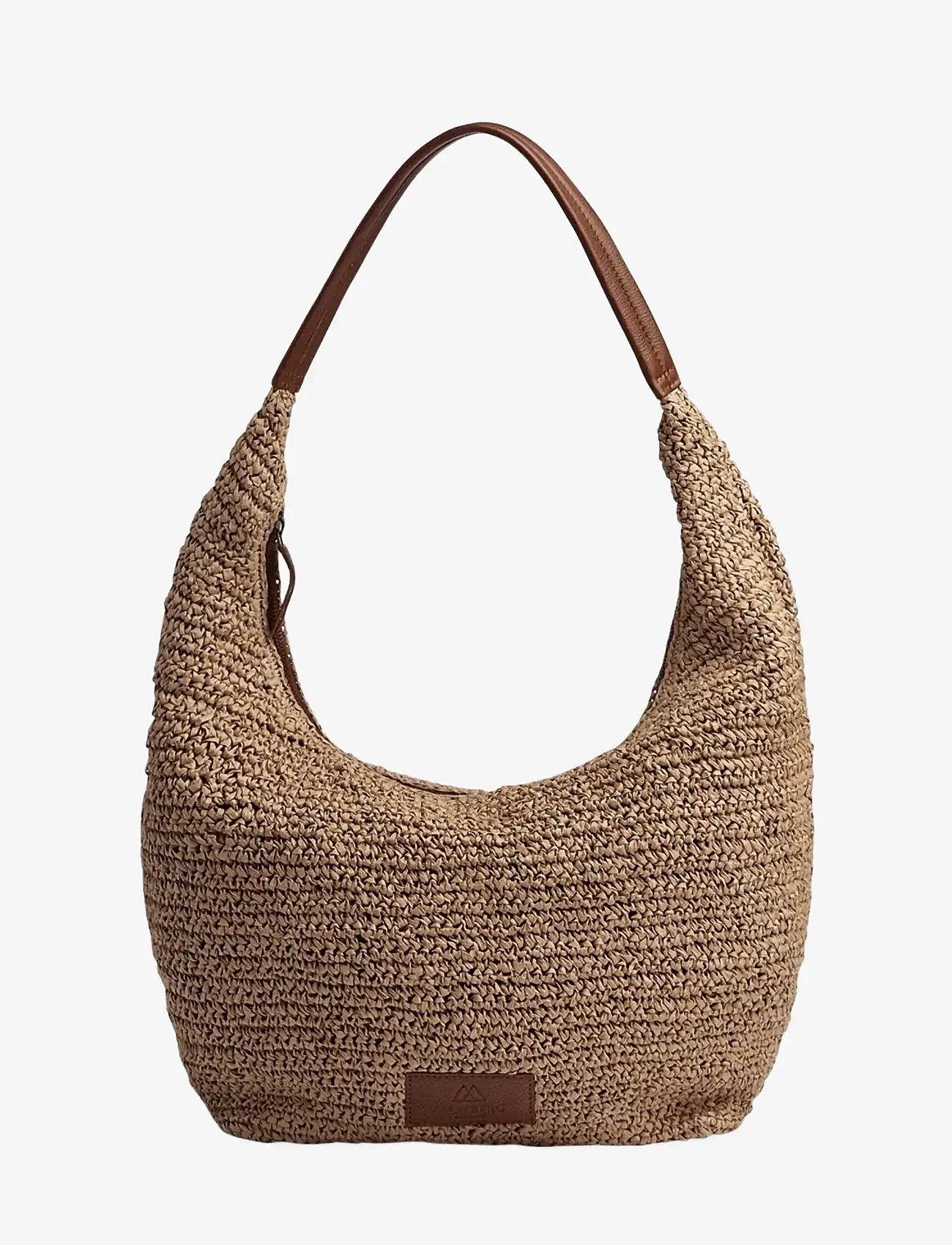 Markberg - SoleaMBG Bag, Raffia - fashion trends - natural w/cognac - 1