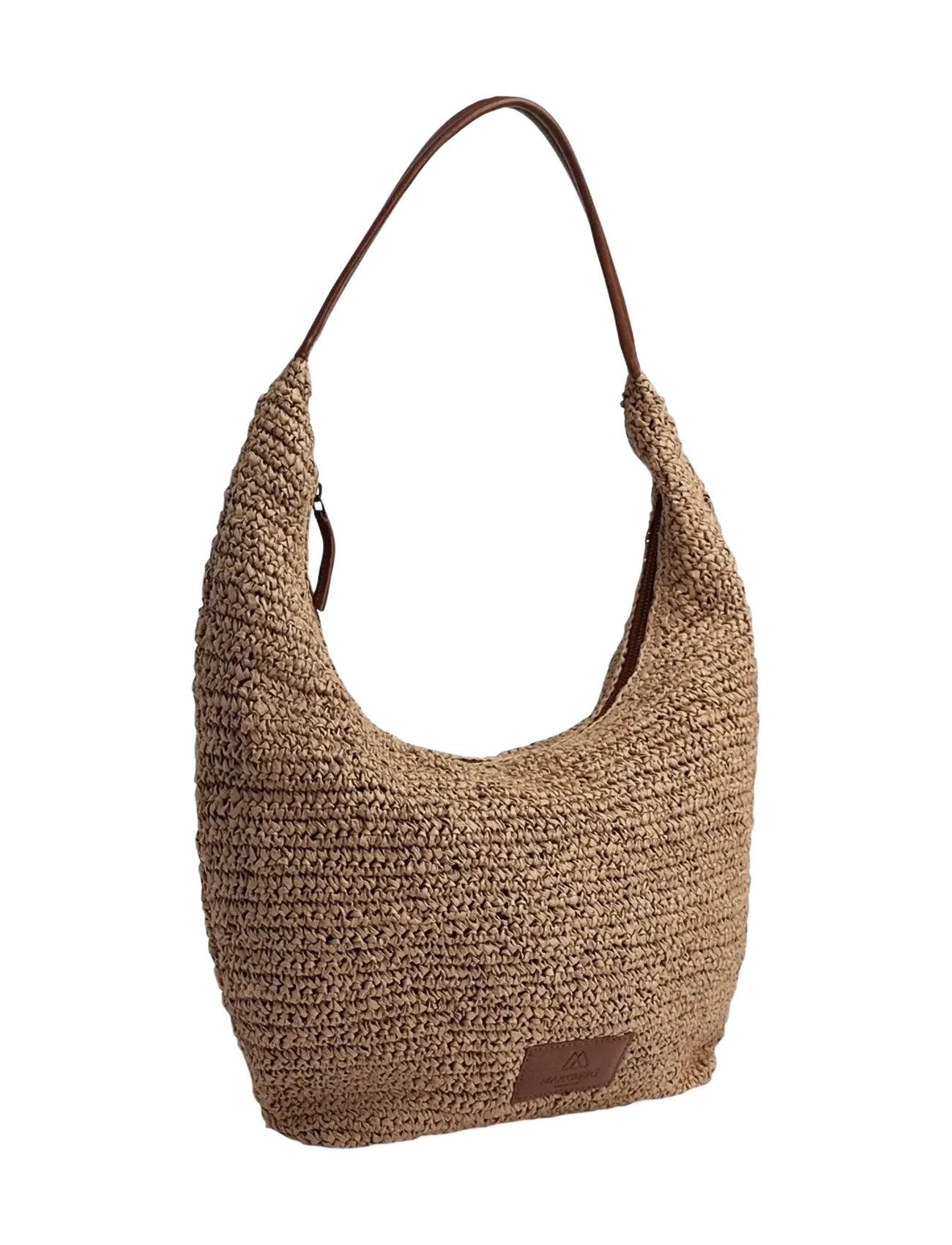 Markberg - SoleaMBG Bag, Raffia - vinsældir í tísku - natural w/cognac - 2