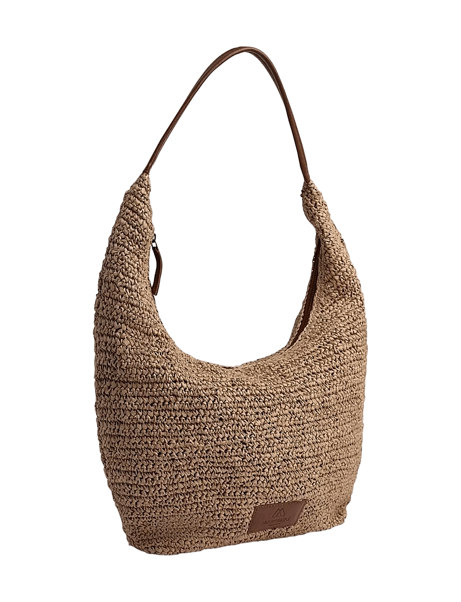 Markberg - SoleaMBG Bag, Raffia - mode trends - natural w/cognac - 2