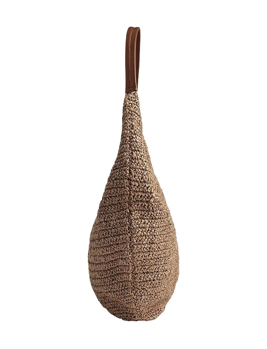 Markberg - SoleaMBG Bag, Raffia - mode trends - natural w/cognac - 3
