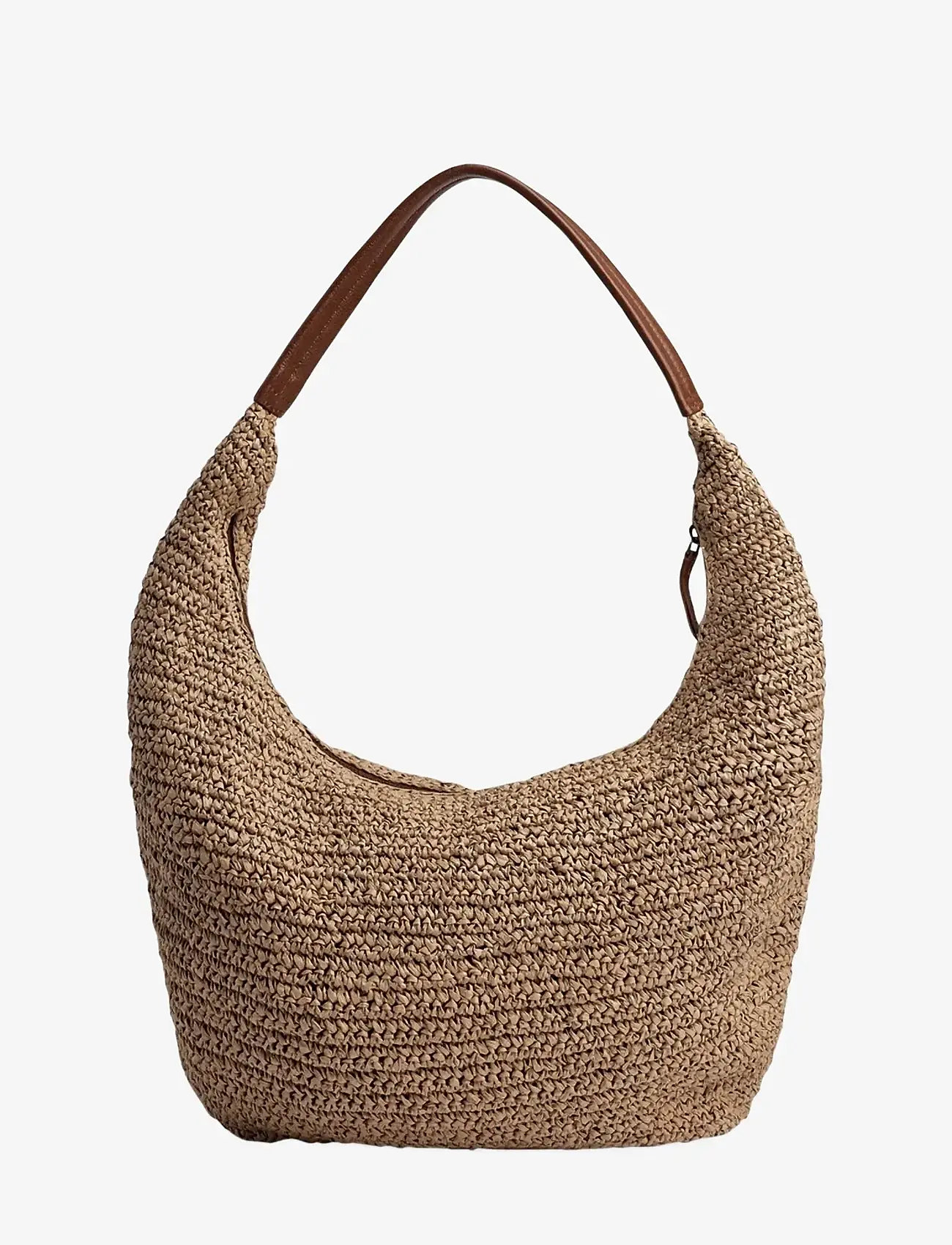 Markberg - SoleaMBG Bag, Raffia - fashion trends - natural w/cognac - 4