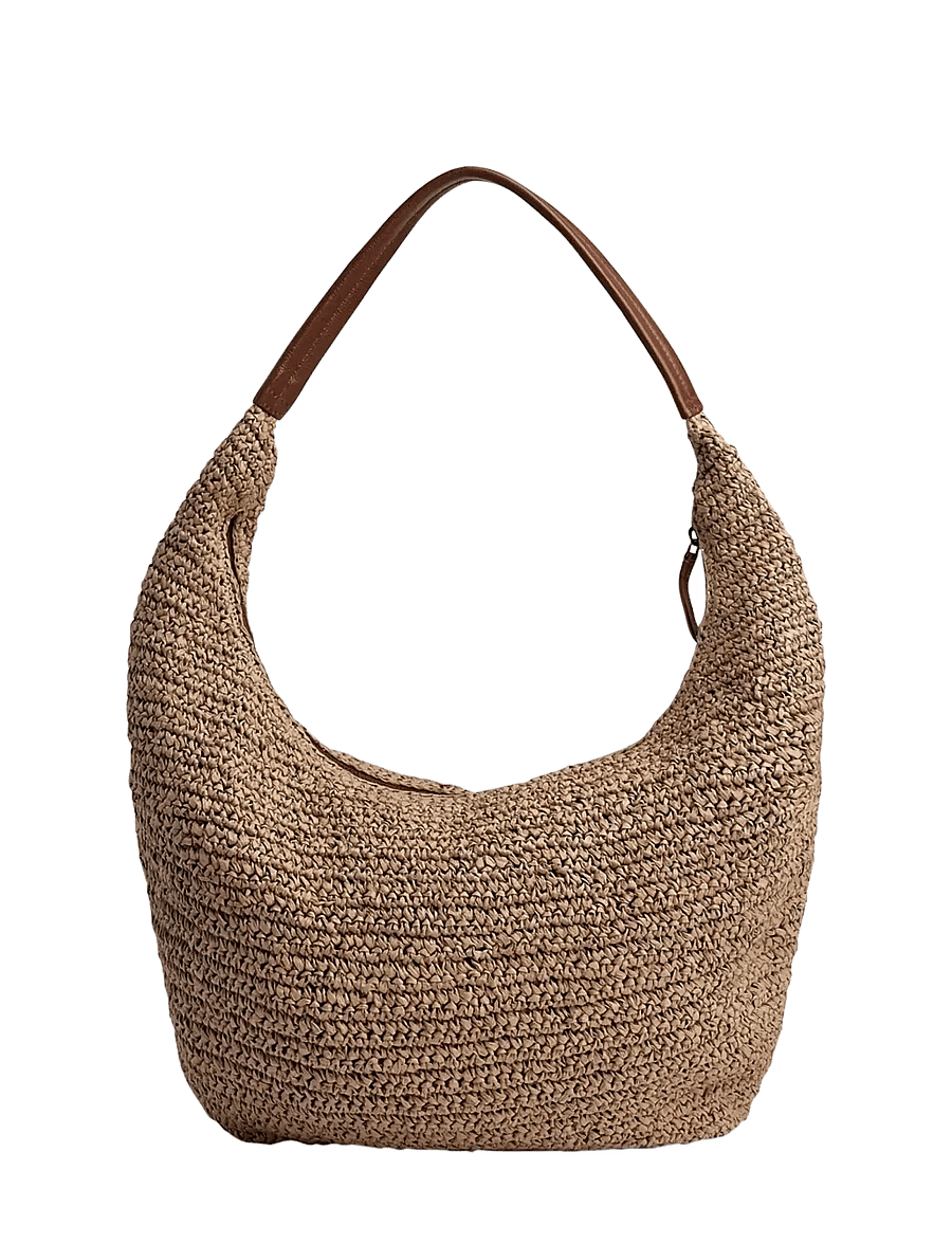 Markberg - SoleaMBG Bag, Raffia - mode trends - natural w/cognac - 4