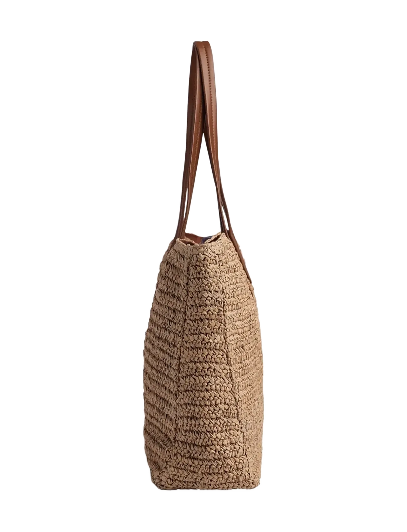 Markberg - AvaniMBG Shopper, Raffia - totes - natural w/cognac - 3