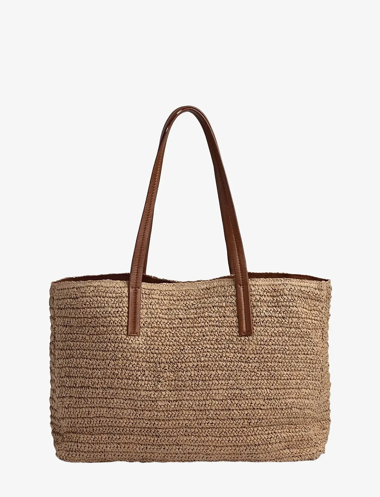 Markberg - AvaniMBG Shopper, Raffia - shoppers - natural w/cognac - 4