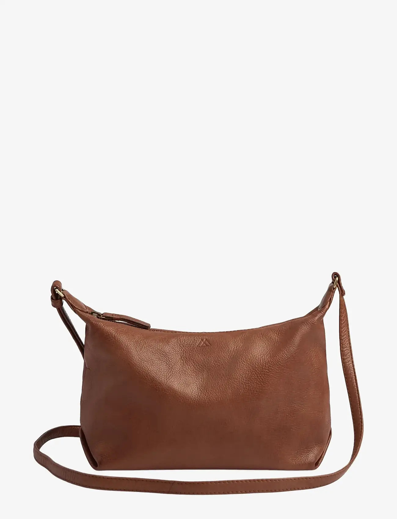 Markberg - NyraMBG Cross. Bag, Soft Vint. - modetrends - cognac w/br. gold - 1