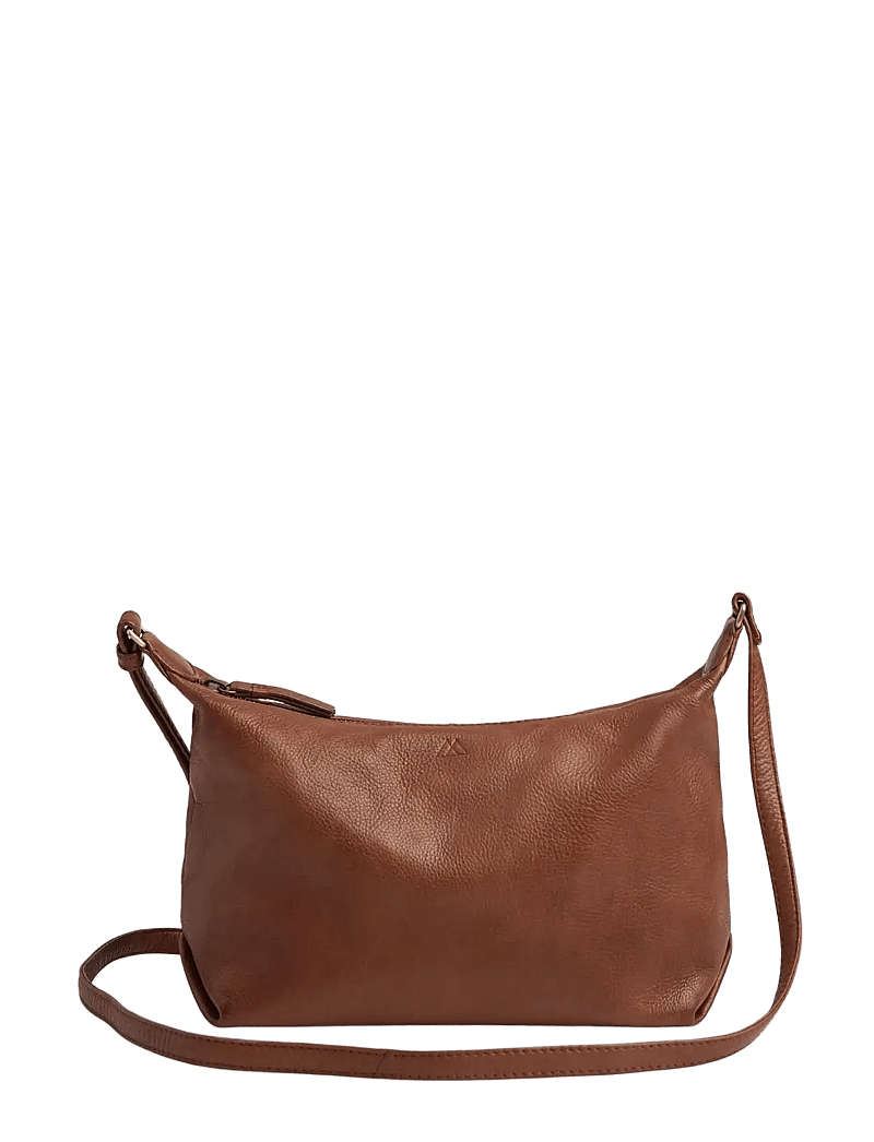 Markberg - NyraMBG Cross. Bag, Soft Vint. - modetrends - cognac w/br. gold - 1