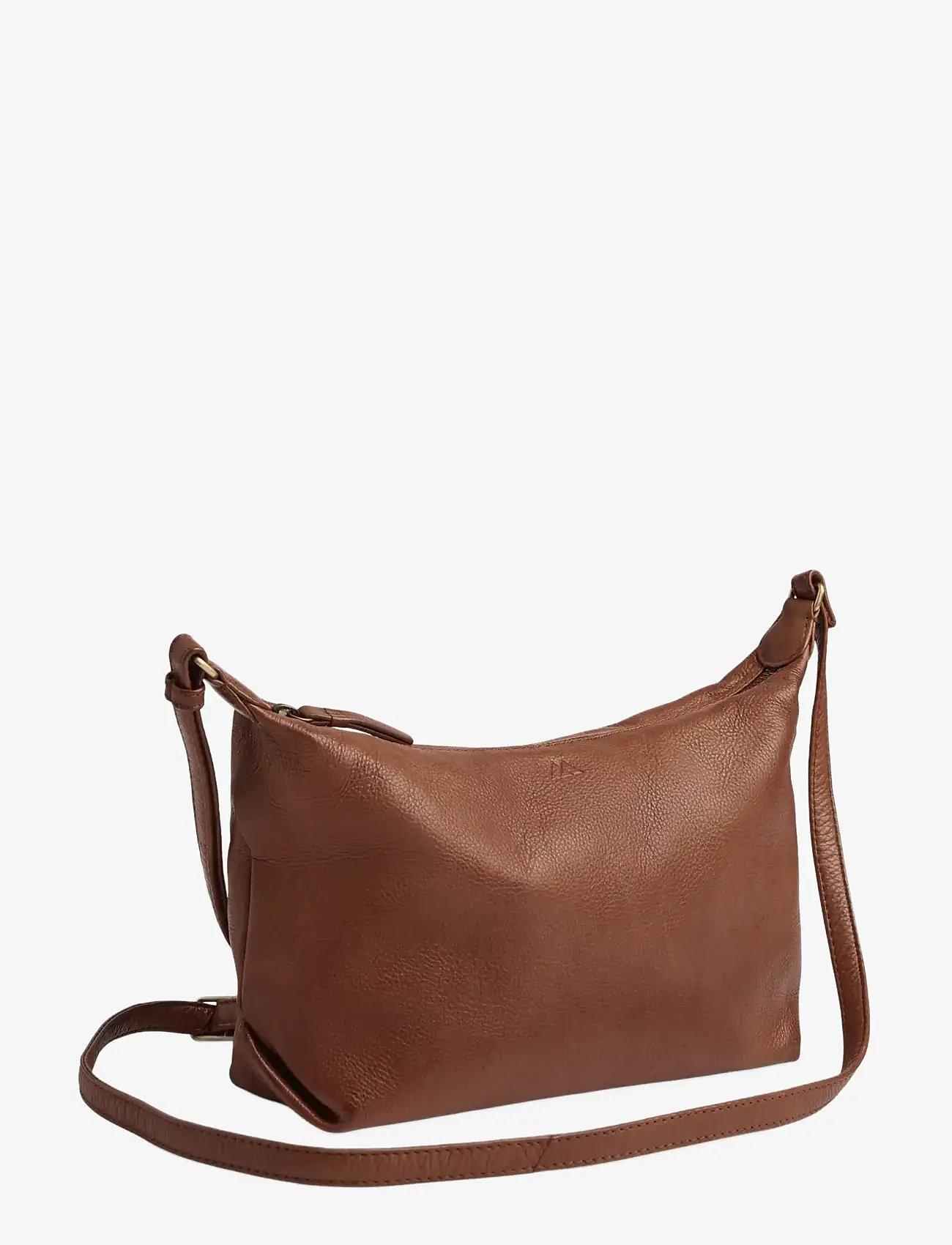 Markberg - NyraMBG Cross. Bag, Soft Vint. - modetrends - cognac w/br. gold - 2