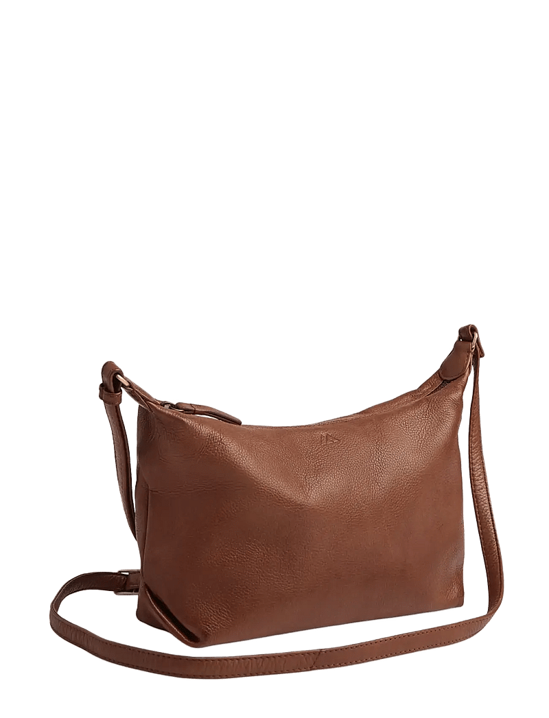 Markberg - NyraMBG Cross. Bag, Soft Vint. - modetrends - cognac w/br. gold - 2