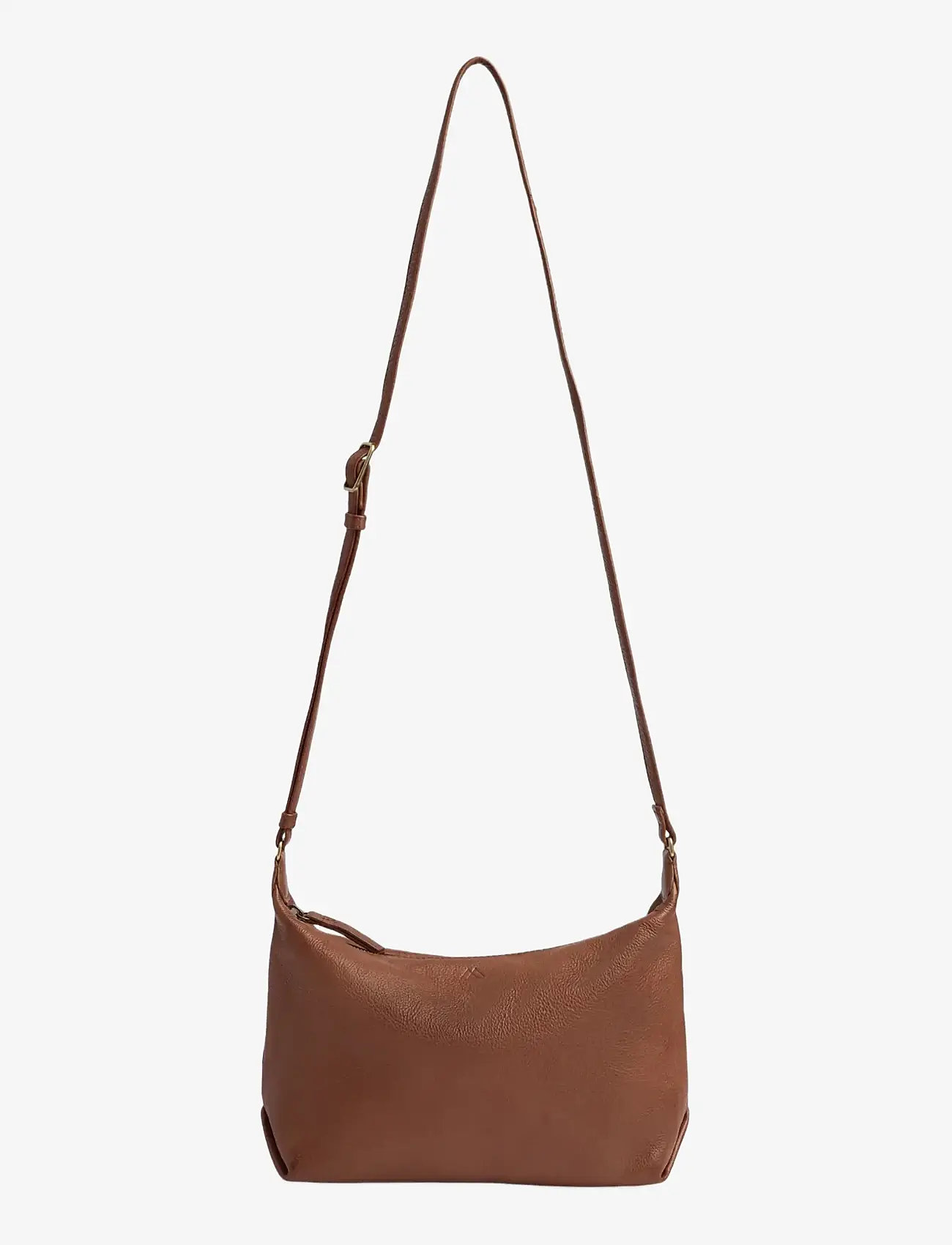Markberg - NyraMBG Cross. Bag, Soft Vint. - modetrends - cognac w/br. gold - 4