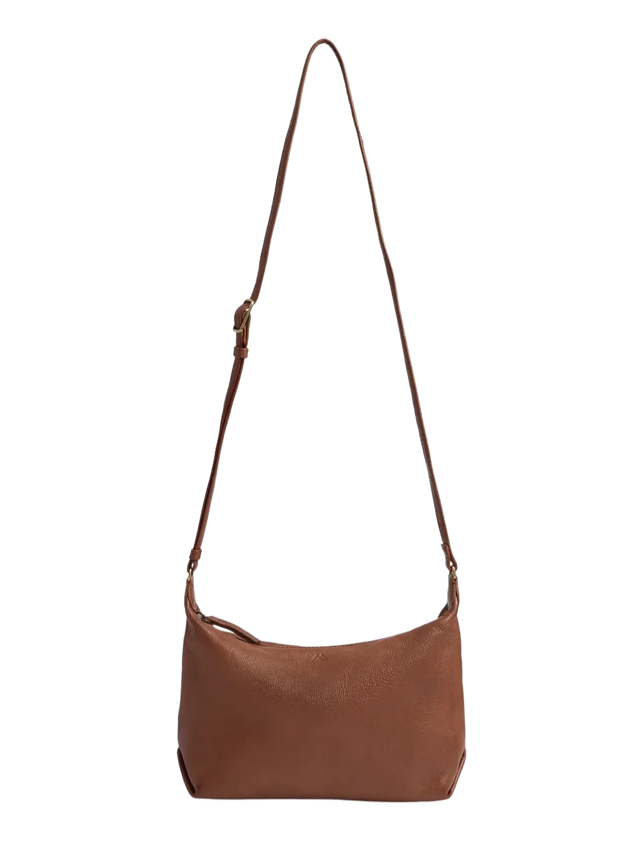 Markberg - NyraMBG Cross. Bag, Soft Vint. - modetrender - cognac w/br. gold - 4