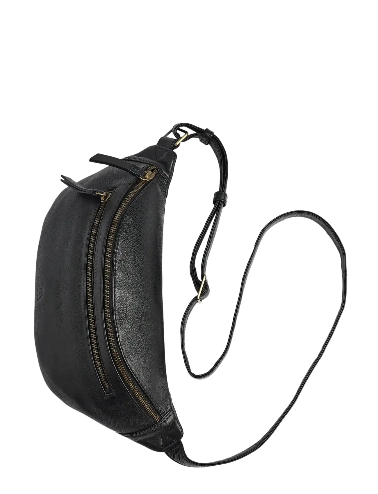 Markberg - AiloMBG Bum Bag, Soft Vintage - modetrender - black w/br. gold - 2