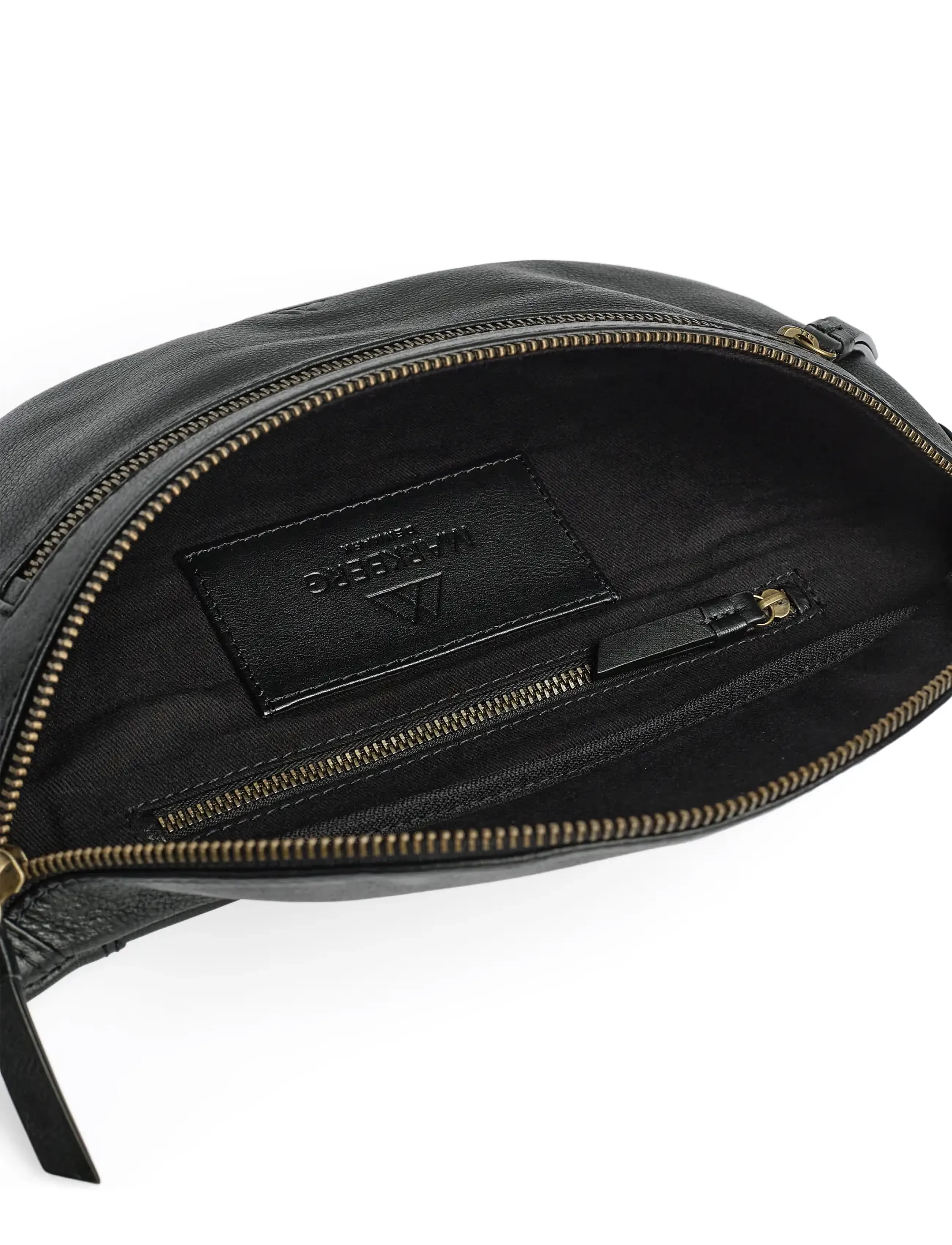 Markberg - AiloMBG Bum Bag, Soft Vintage - modetrender - black w/br. gold - 5