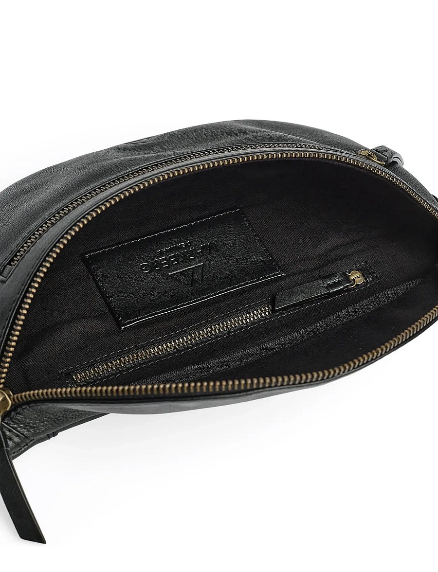 Markberg - AiloMBG Bum Bag, Soft Vintage - modetrender - black w/br. gold - 5