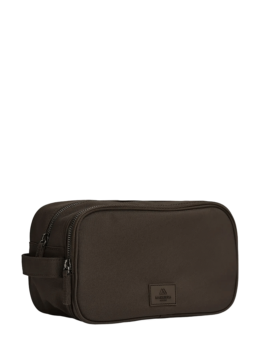 Markberg - CareMBG Toiletry Bag, Recycled - moetrendid - espresso brown - 1