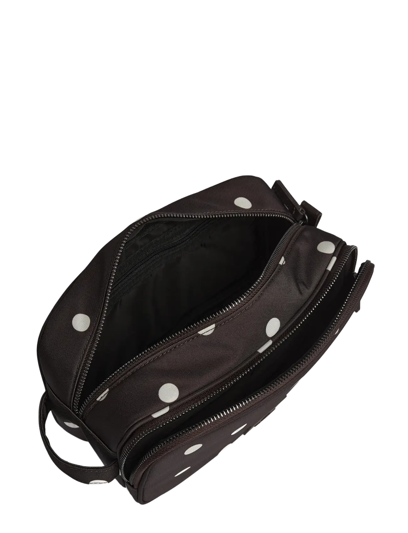 Markberg - CareMBG Toiletry Bag, Recycled - mode trends - polka dot, brown - 3