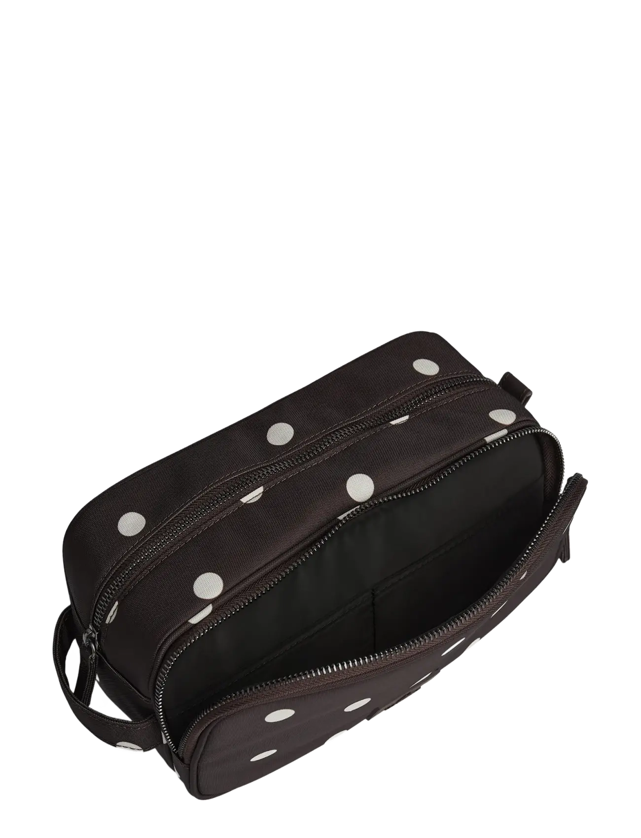 Markberg - CareMBG Toiletry Bag, Recycled - mode trends - polka dot, brown - 4