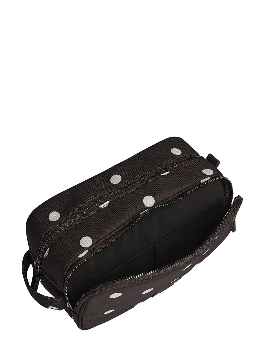 Markberg - CareMBG Toiletry Bag, Recycled - mode trends - polka dot, brown - 4