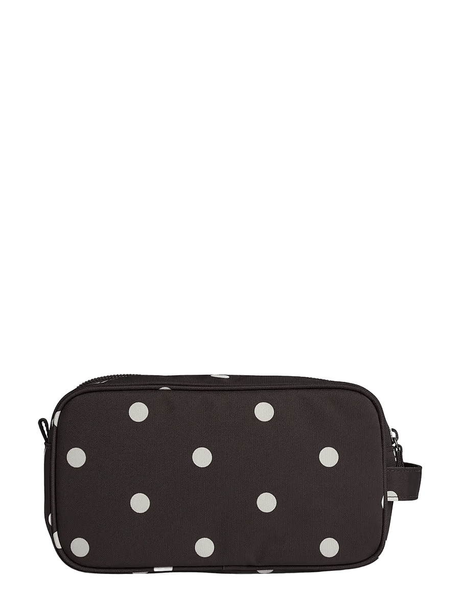 Markberg - CareMBG Toiletry Bag, Recycled - mode trends - polka dot, brown - 5