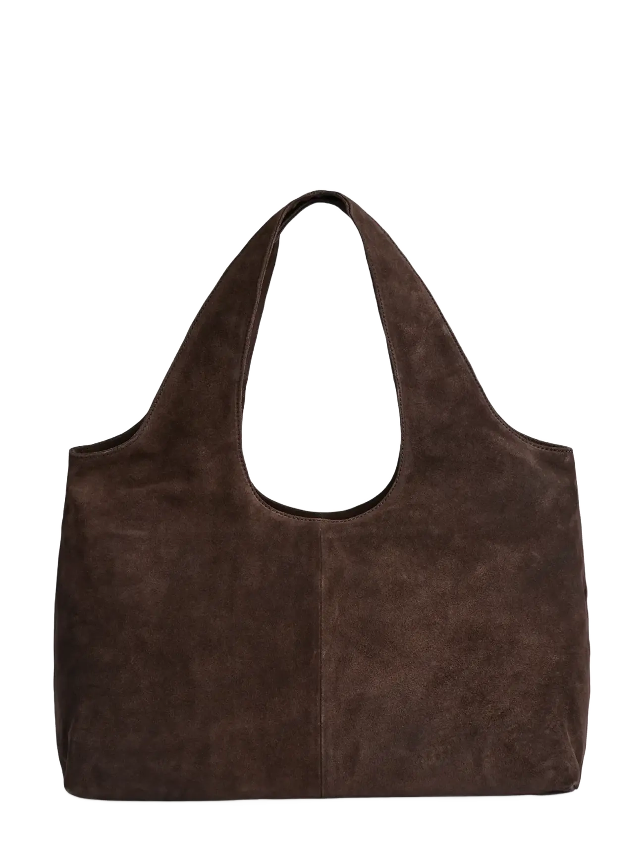 Markberg LaurineMBG Shopper, Suede - Väskor - DARK BROWN / brown