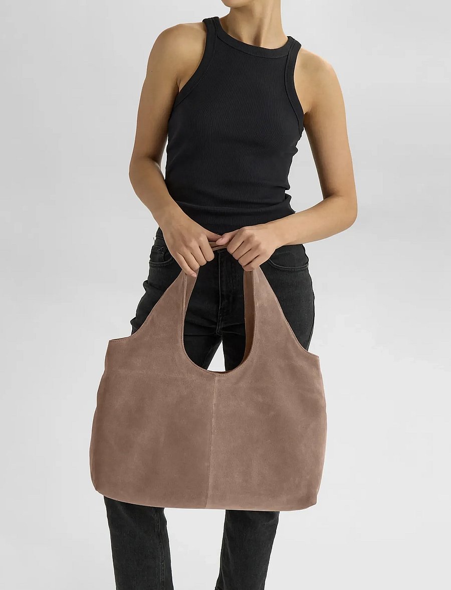 Markberg - LaurineMBG Shopper, Suede - shopper - mocha mousse - 0