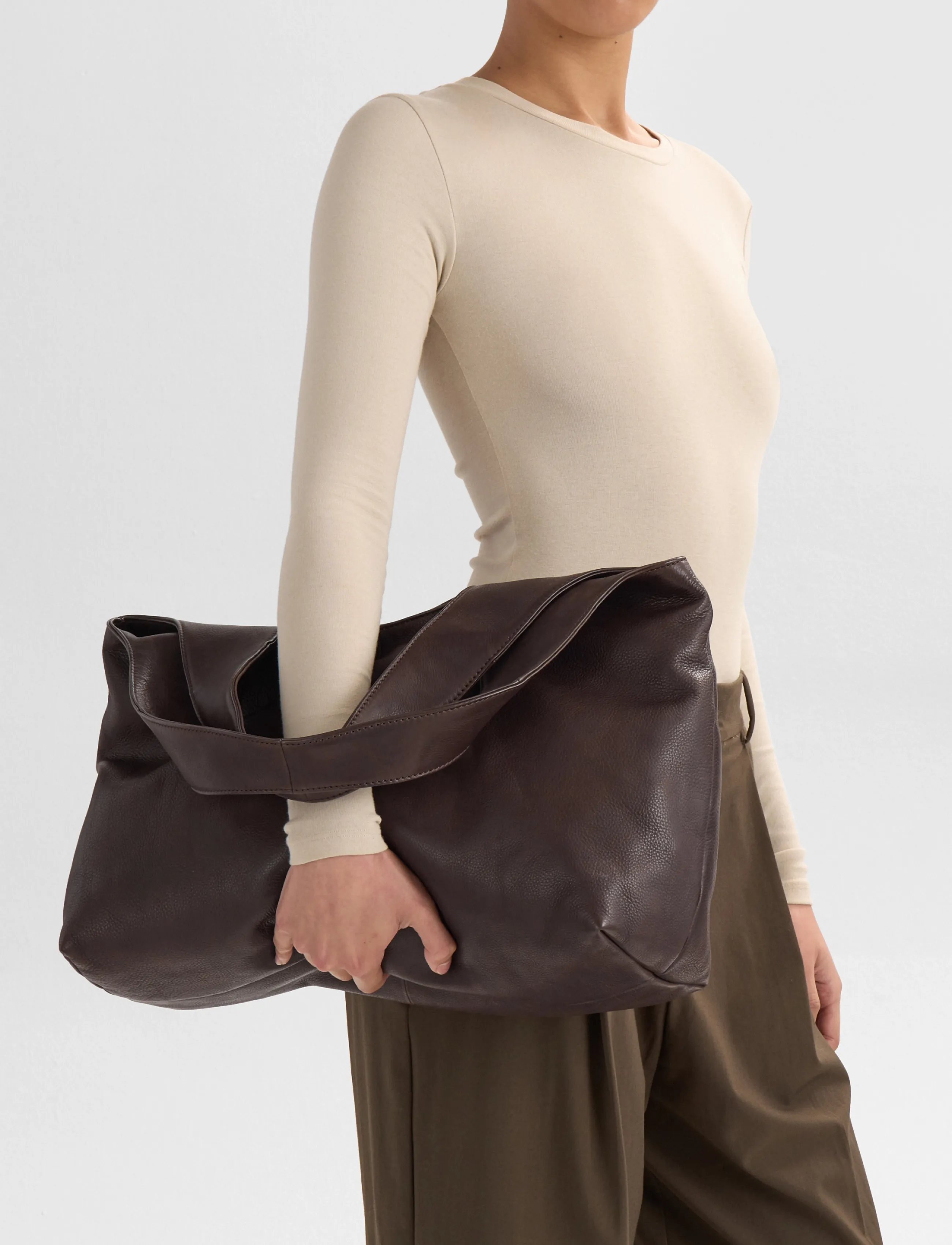 Markberg - LaurineMBG Shopper, Soft Vin. - espresso brown - 4