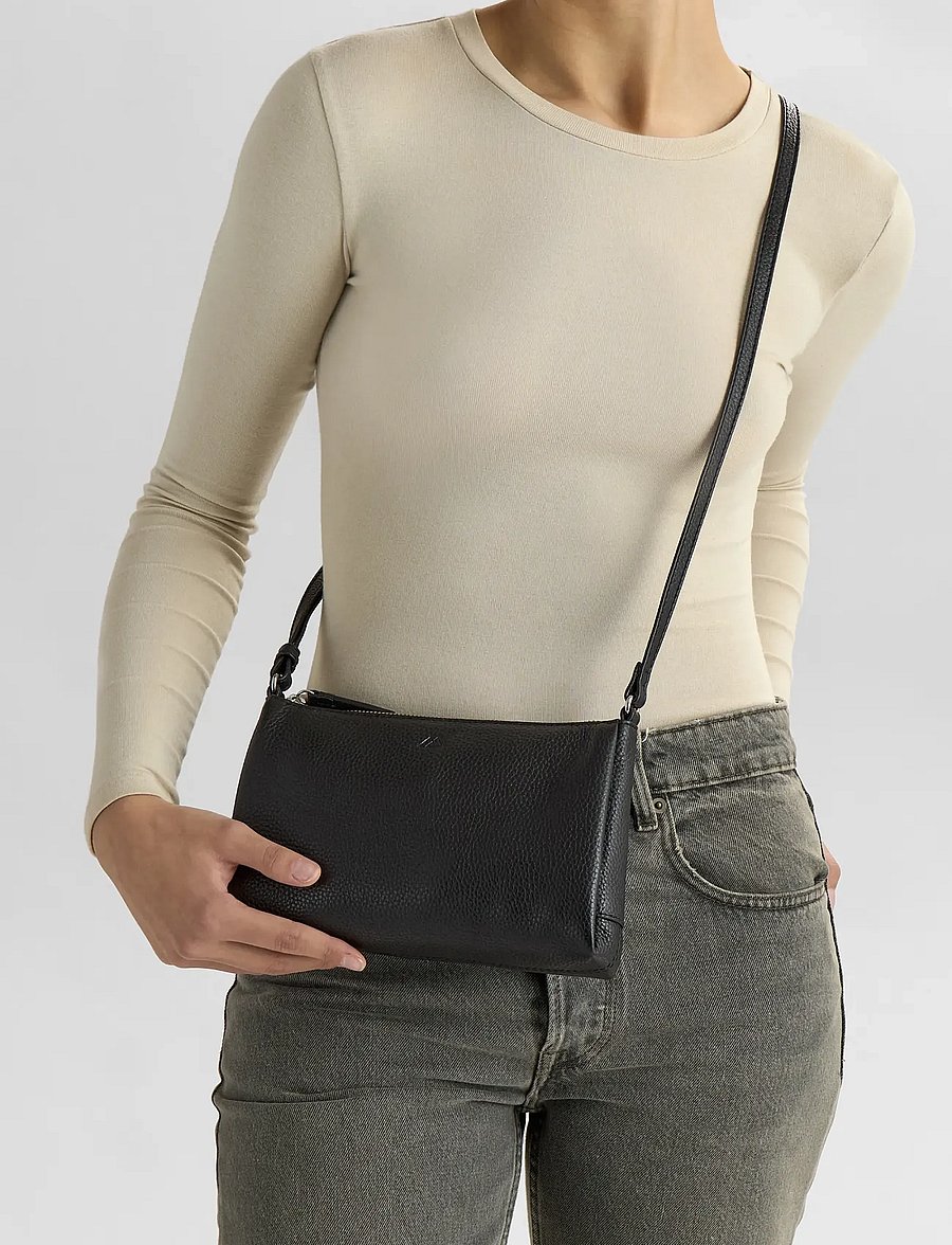 Markberg - MarciMBG Crossbody Bag, Grain - modetrender - black - 0