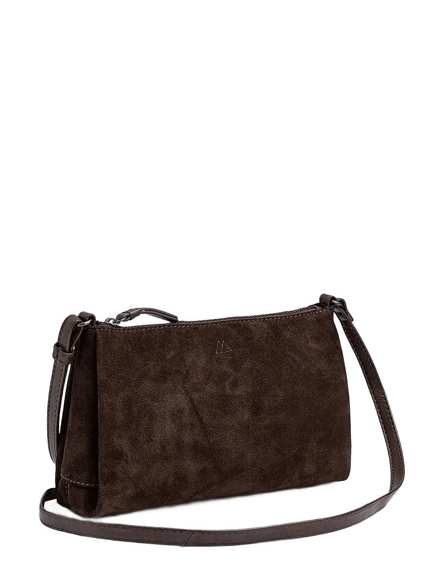 Markberg - MarciMBG Crossbody Bag, Suede - dark brown - 2