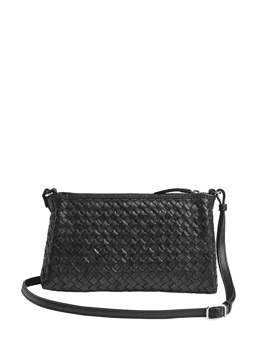 Markberg - MarciMBG Crossbody Bag, Weave - umhängetaschen - black - 2