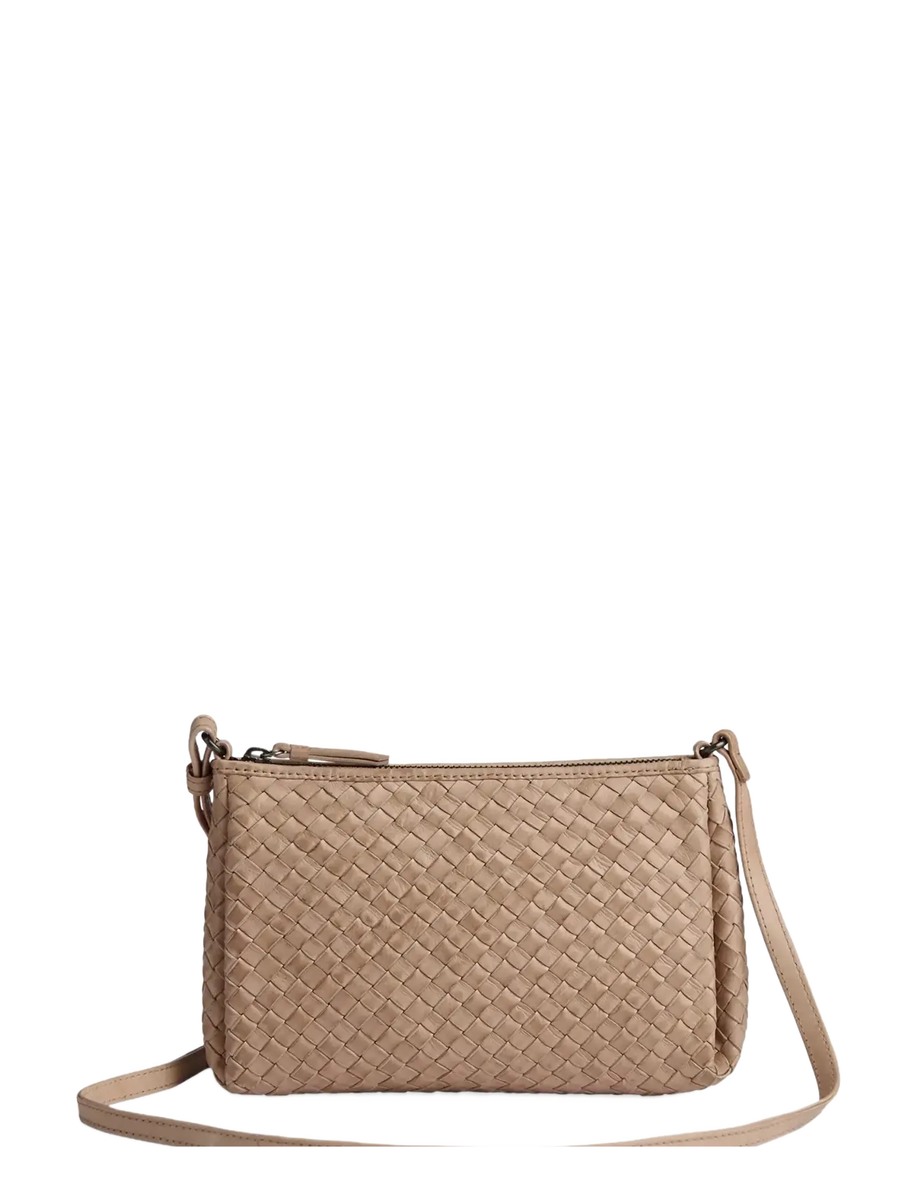 Markberg MarciMBG Crossbody Bag, Weave - Taschen - MOCHA MOUSSE / beige