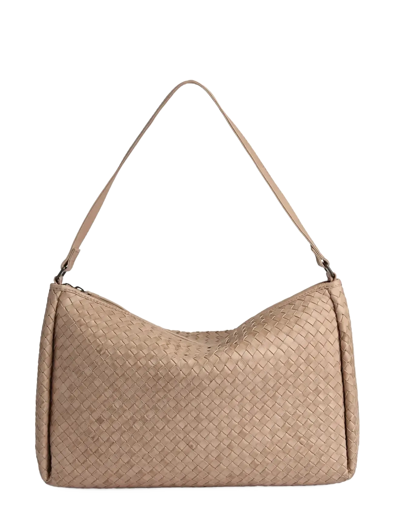 Markberg ClaudiaMBG Bag, Weave - Handväskor - MOCHA MOUSSE / beige