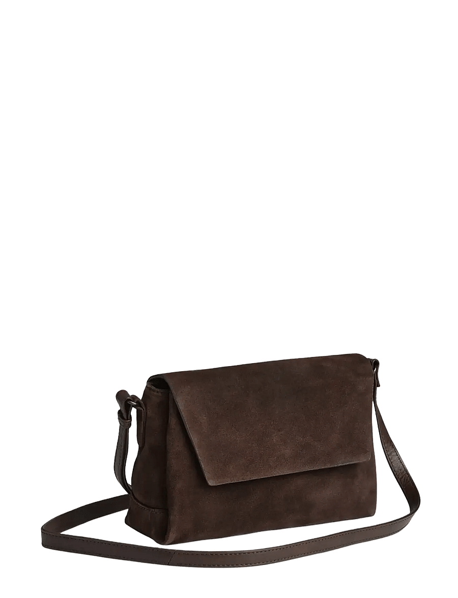 Markberg - JulesMBG Crossbody Bag, Suede - modetrends - dark brown - 2