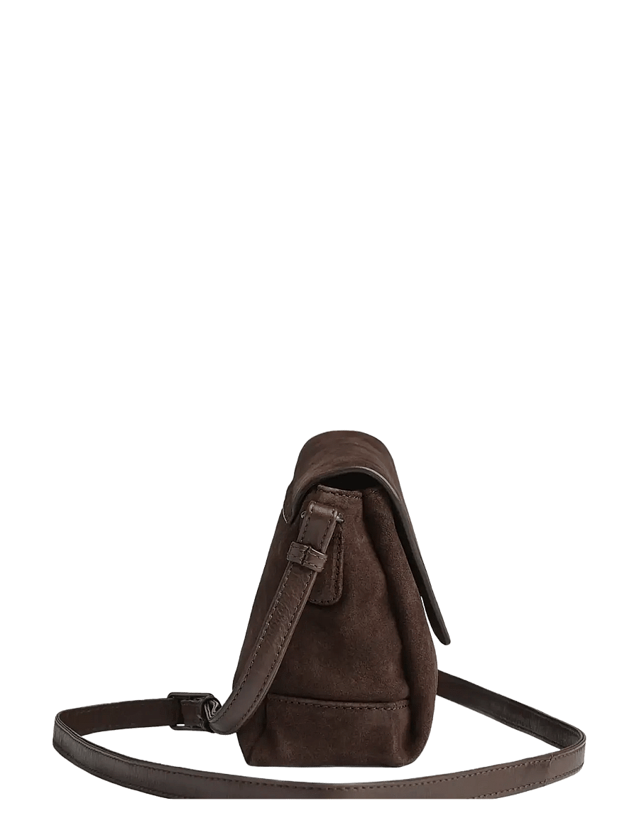 Markberg - JulesMBG Crossbody Bag, Suede - modetrends - dark brown - 3