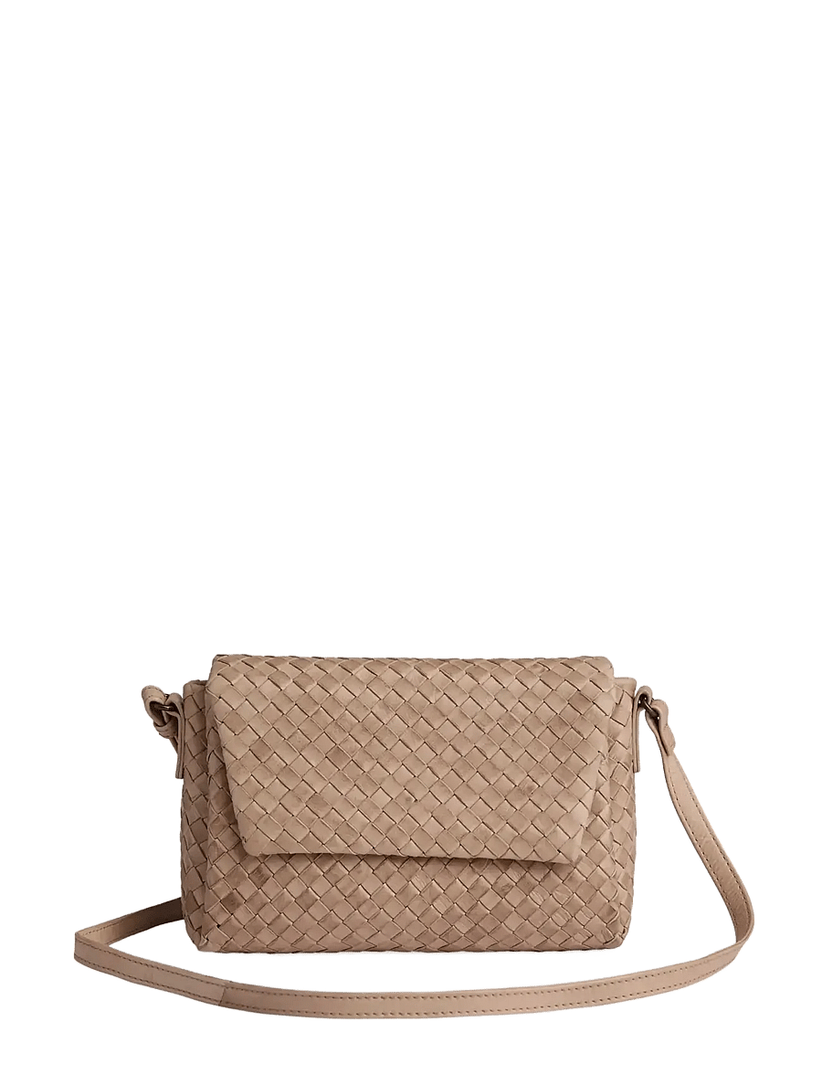 Markberg - JulesMBG Crossbody Bag, Weave - mode trends - mocha mousse - 1
