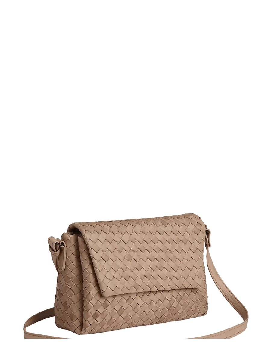 Markberg - JulesMBG Crossbody Bag, Weave - mode trends - mocha mousse - 2