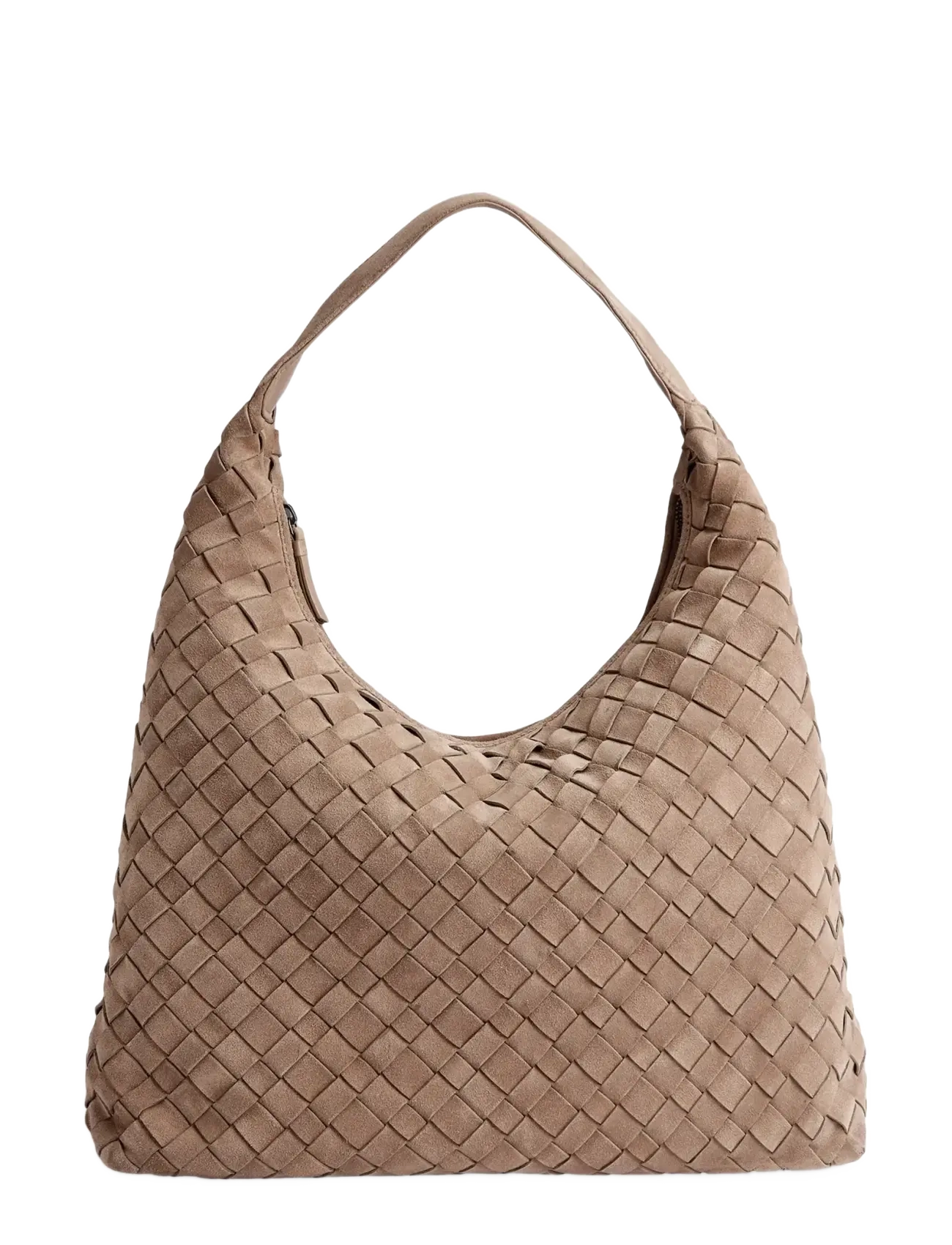 Markberg ZoenaMBG Bag, Suede Weave - Laukut - MOCHA MOUSSE / beige