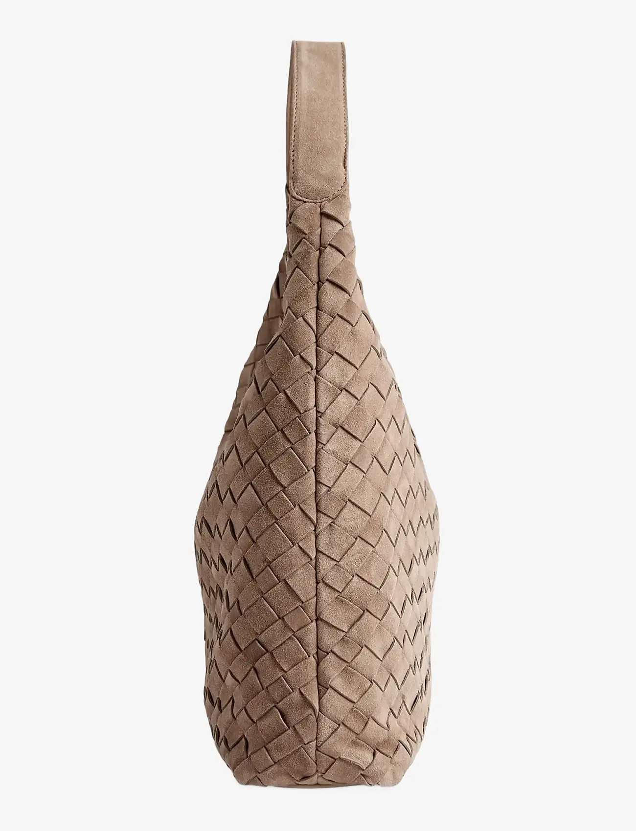 Markberg - ZoenaMBG Bag, Suede Weave - mode trends - mocha mousse - 3