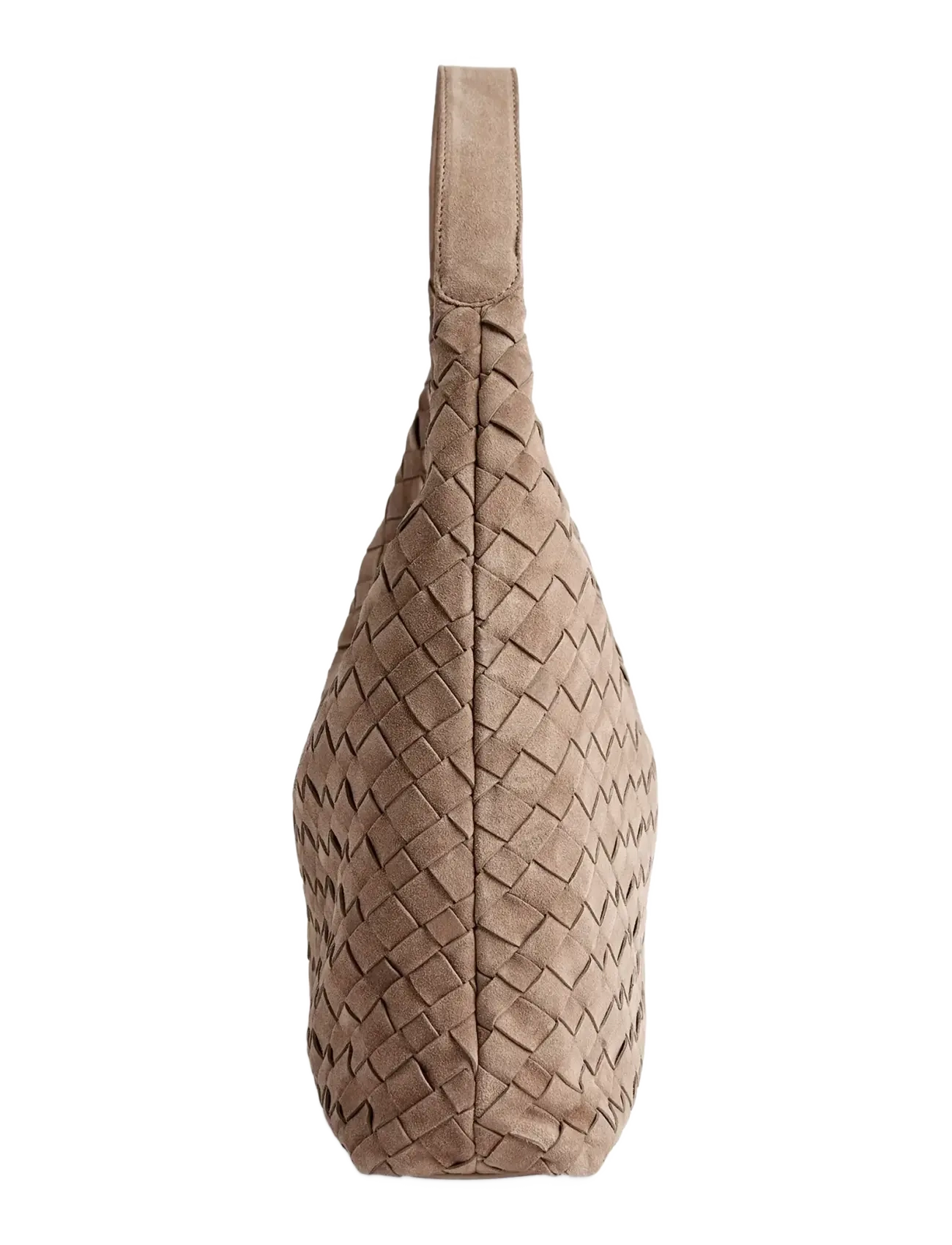 Markberg - ZoenaMBG Bag, Suede Weave - festtøj til outletpriser - mocha mousse - 3