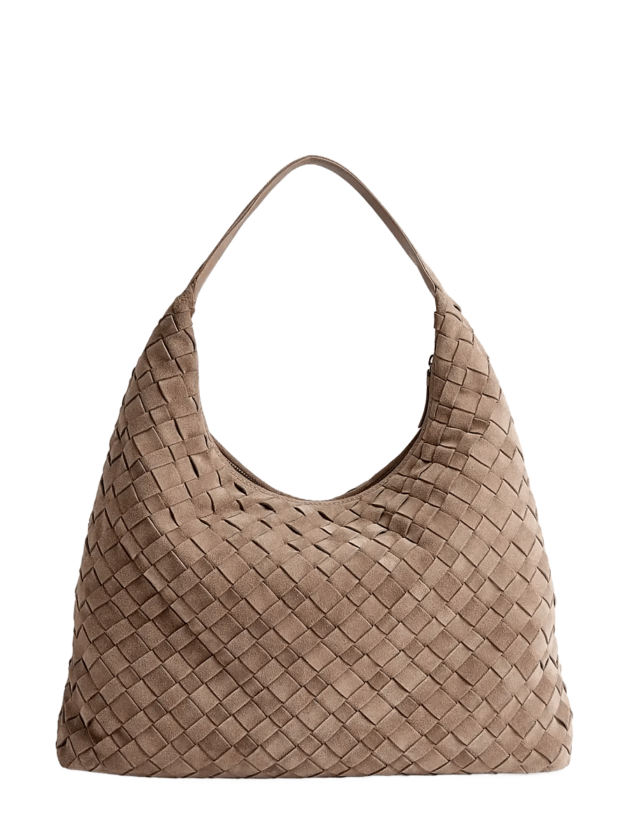 Markberg - ZoenaMBG Bag, Suede Weave - fashion trends - mocha mousse - 4