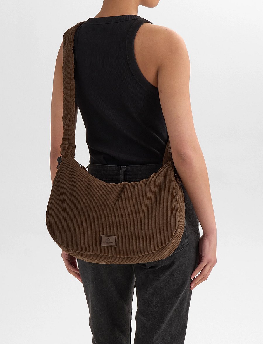 Markberg - GroundMBG Bag, Corduroy - moetrendid - dark brown - 0