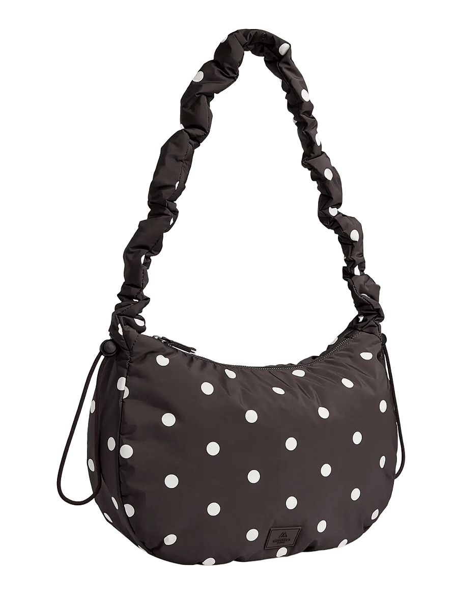 Markberg - GroundMBG Bag, Recycled - mode trends - polka dot, brown - 2