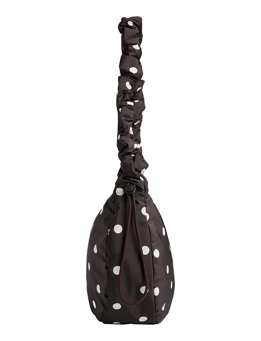 Markberg - GroundMBG Bag, Recycled - mode trends - polka dot, brown - 3