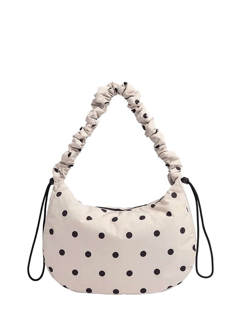 Markberg - GroundMBG Bag, Recycled - crossbody bags - polka dot, creme - 2