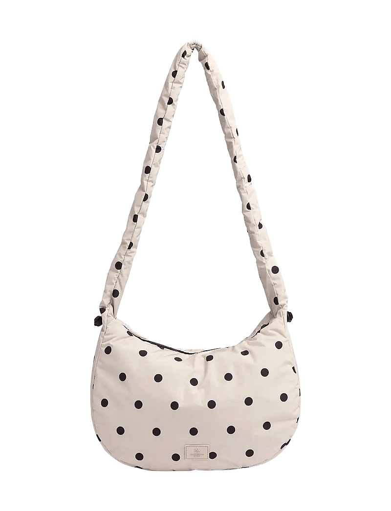 Markberg - GroundMBG Bag, Recycled - crossbody bags - polka dot, creme - 5