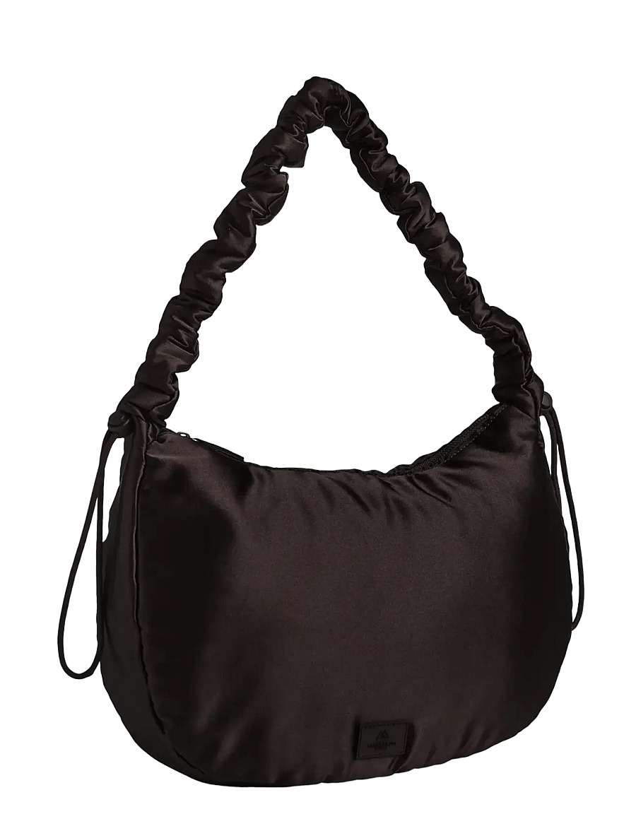 Markberg - GroundMBG Bag, Sateen - handväskor - truffle brown - 1